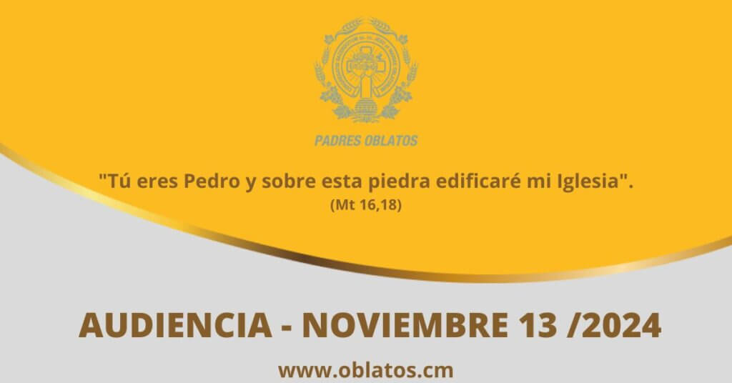 AUDIENCIA NOVIEMBRE 13 2024