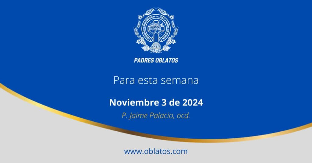 Para esta semana noviembre 3 de 2024