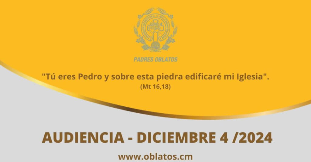 Audiencia Diciembre 4 2024